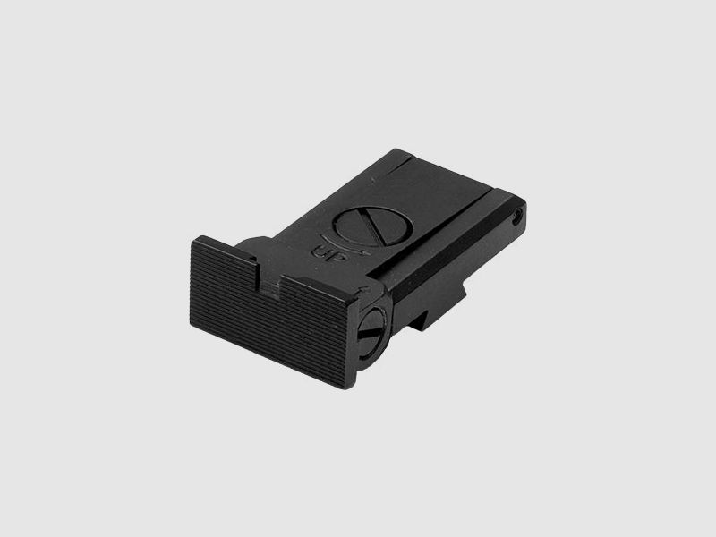 LPA TRT96TA07 Target-Match Rear Sight for Tanfoglio Ultra Match, Gold Match, Stock II and III – Black Sight Picture