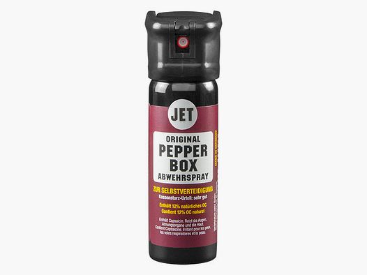 TW1000 / PEPPER BOX, spray de pimienta modelo PEPPER-STRAHL, 63ml (chorro líquido balístico)