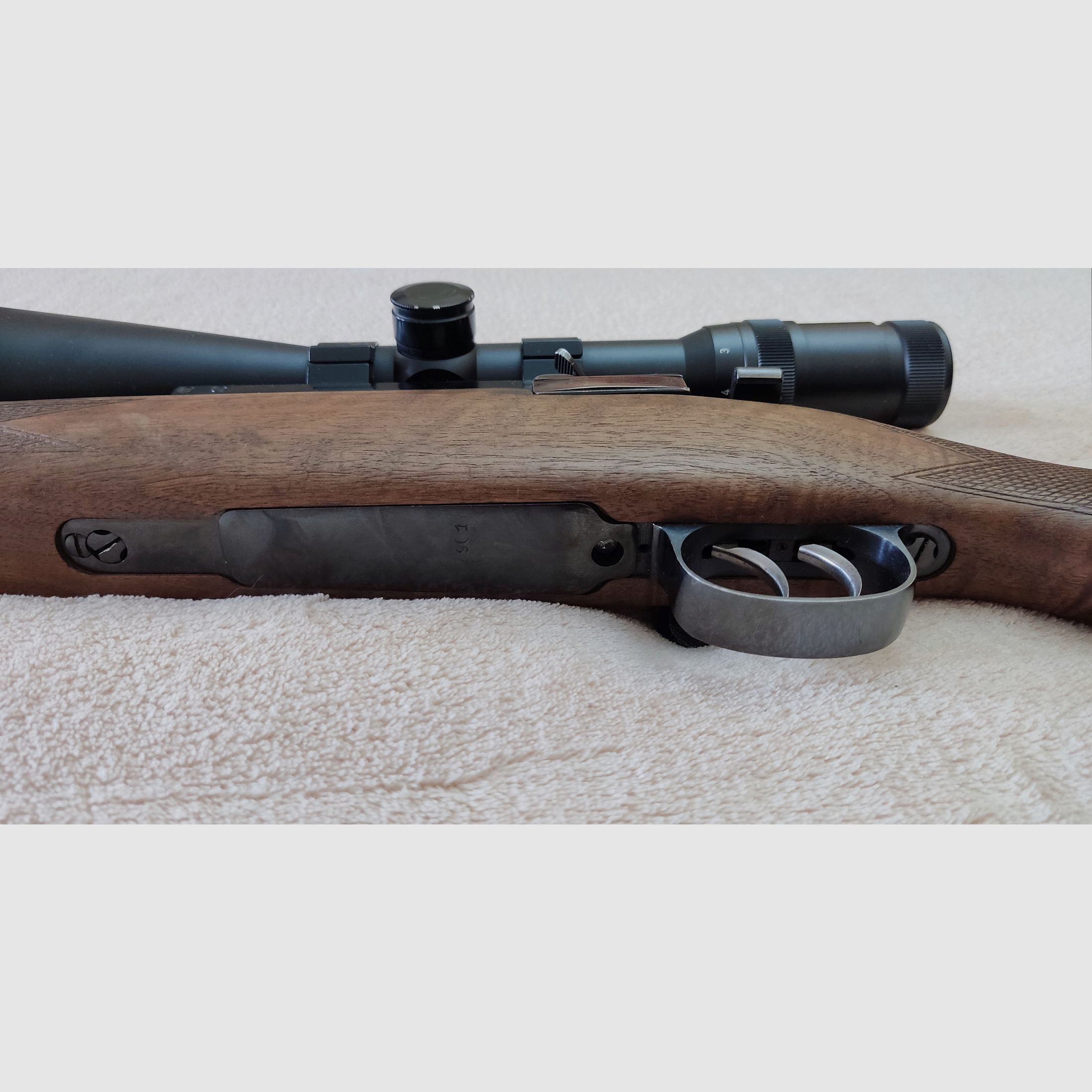 Mauser rifle hunting k98 Zastava M70 M98 98k young hunter complete set tracking dog handler .30-06 muzzle thread M15 thread for suppressor with reproof