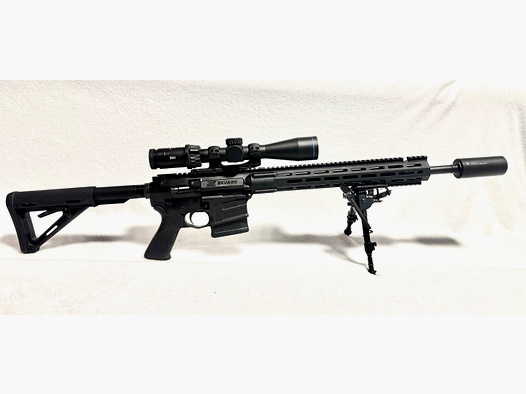 AR-10 Savage MSR-10 Hunter .308 18‘‘ ASE Utra SL5I geluiddemper