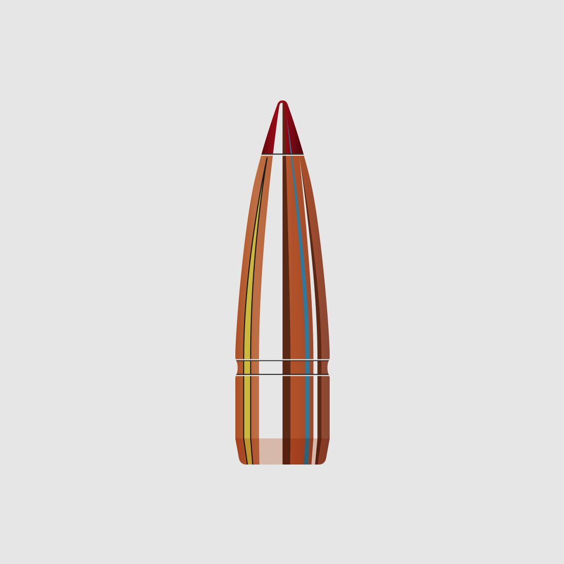 Proiettile Hornady .30/.308 CX 110GR senza piombo 50 pezzi
