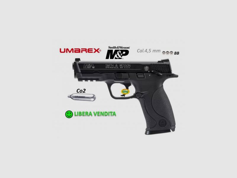 UMAREX SMITH&WESSON M&P 40 CO2 cal.4,5