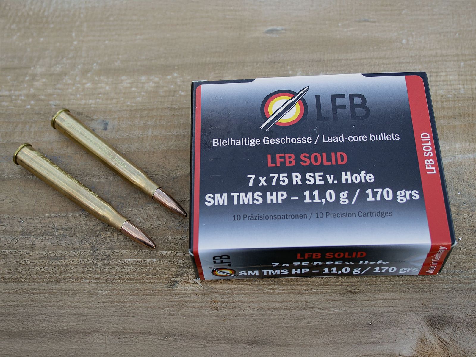Ferlacher Bockdrilling von Josef Hambrusch inkl. Munition und Tasche