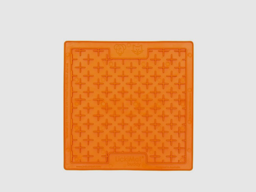 LickiMat Buddy 20x20 cm Orange