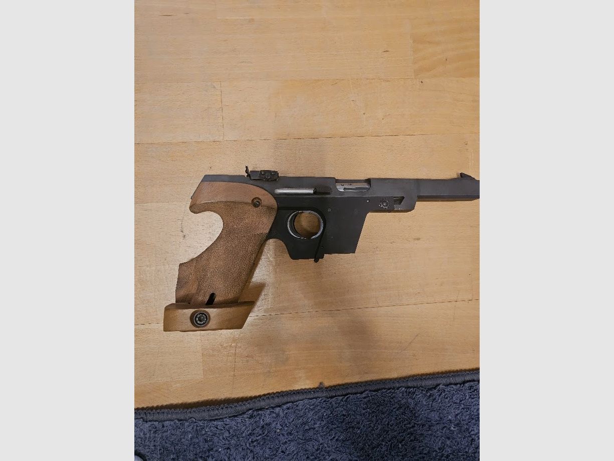 Walther GSP caliber .22 l.r. – precision sport pistol in very well-maintained condition