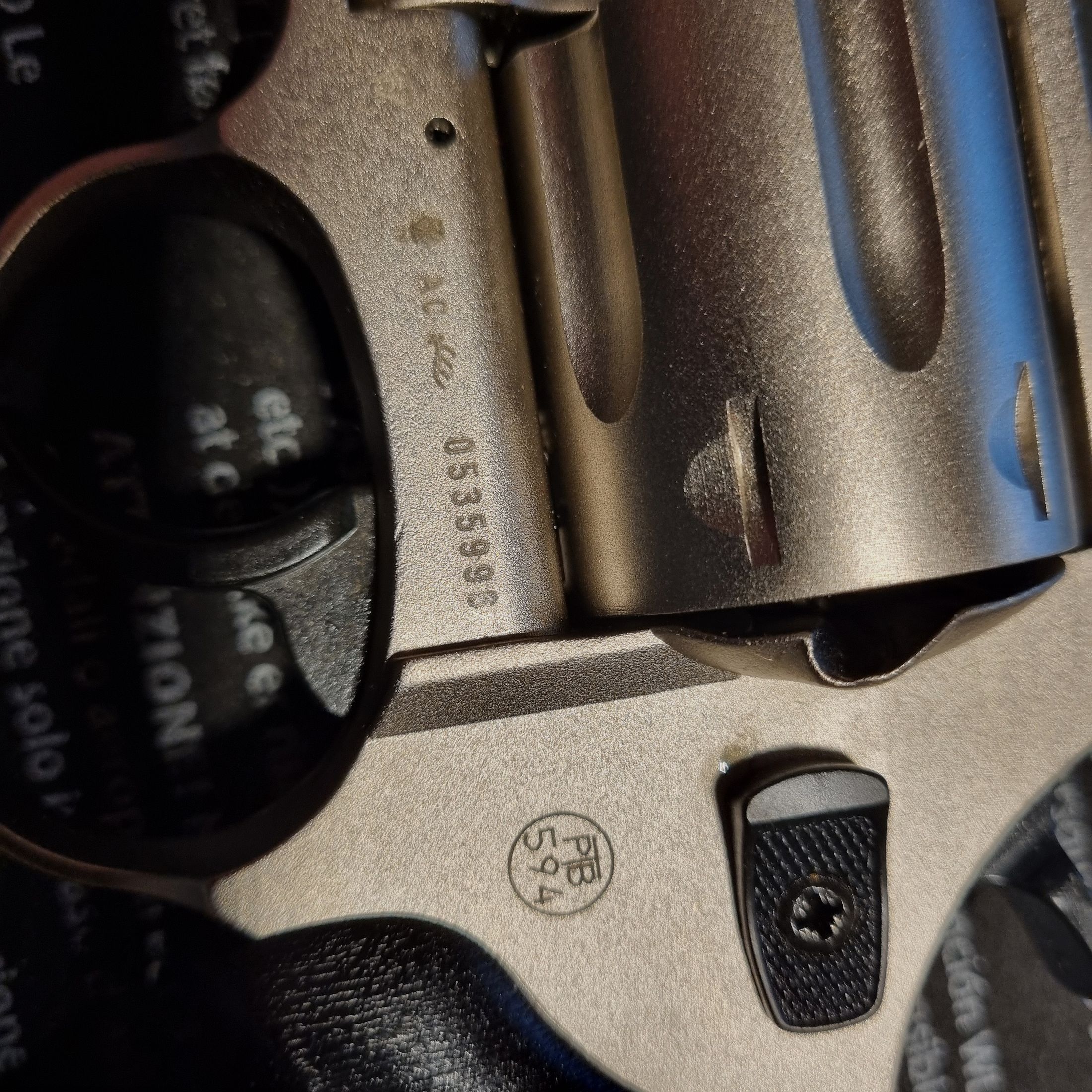 Röhm RG 89 N, nickel-plated, 9mm R blank, 10 rounds CS, 50 rounds blank, PTB 594 old model