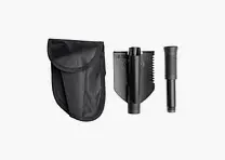 Mil-Tec Mil-Tec Mini Klappspaten mit Tasche Schwarz