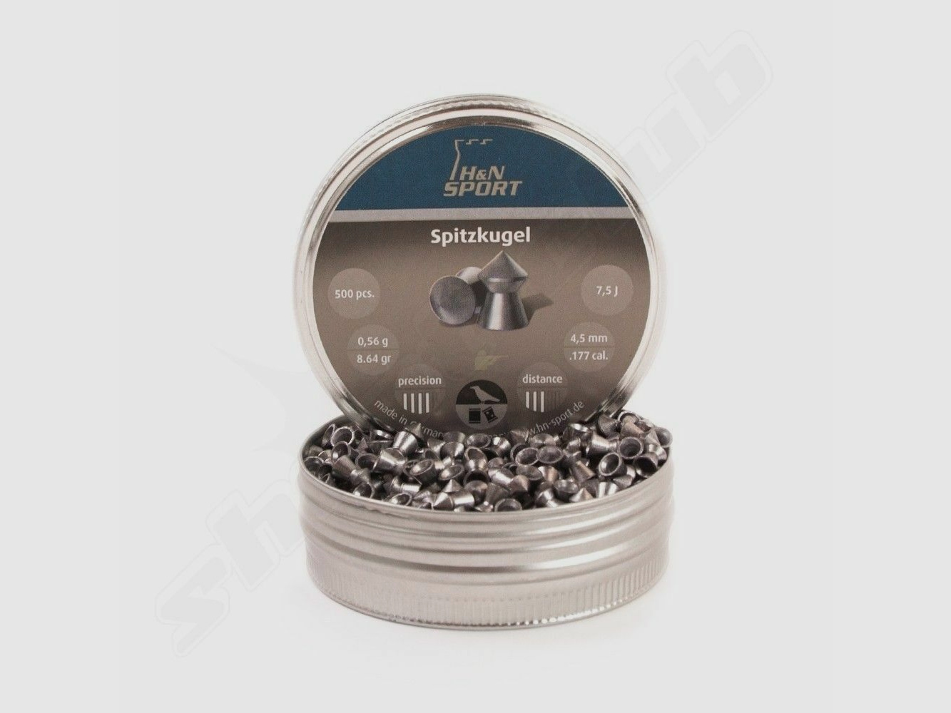 shoXx trappola per proiettili + HN proiettili appuntiti 4,5 mm + 120 bersagli