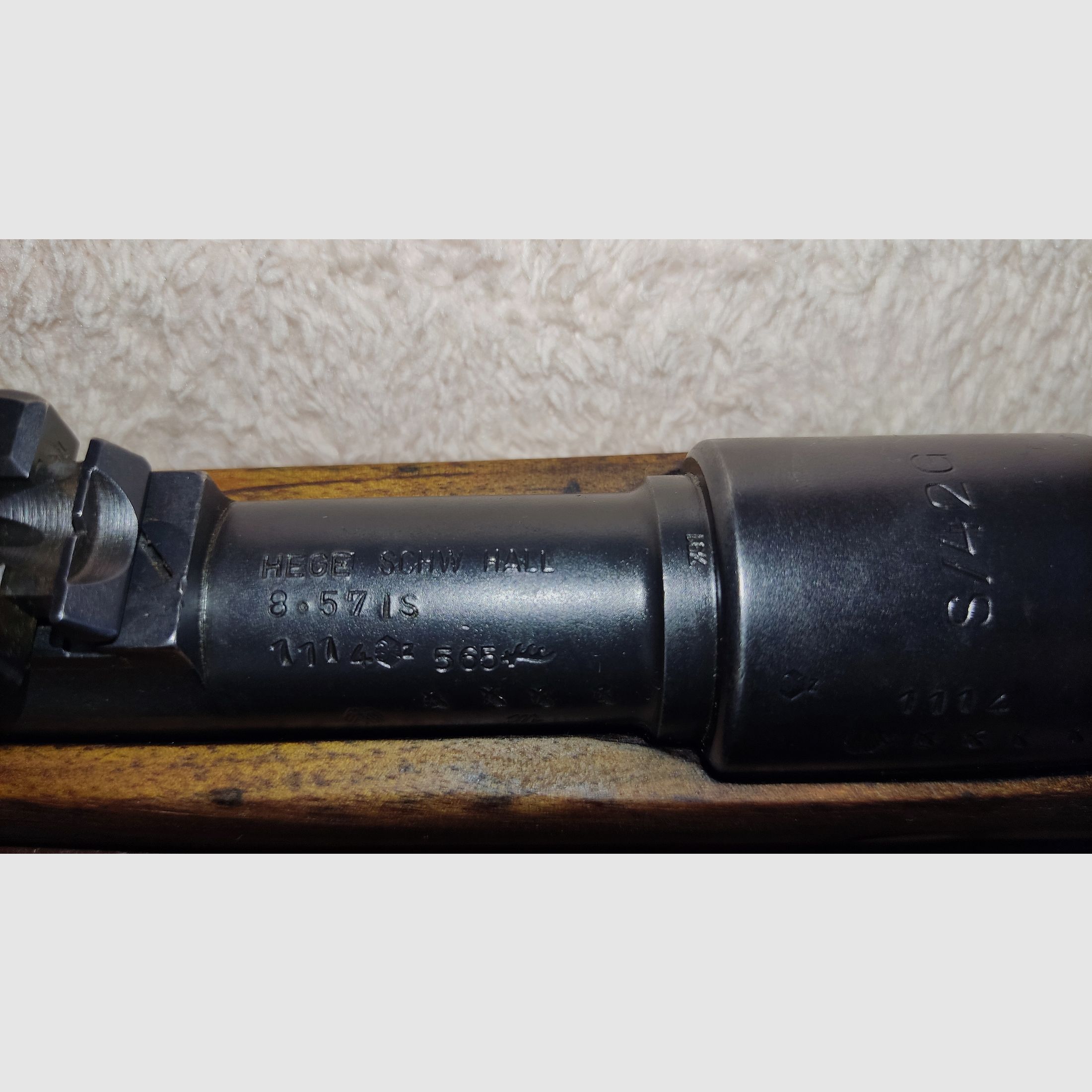 Mauser Karabiner 98k k98 Oberndorf S/42G 8x57 1935 Wehrmacht Ordonanz inkl. Bajonett Seitengewehr 98