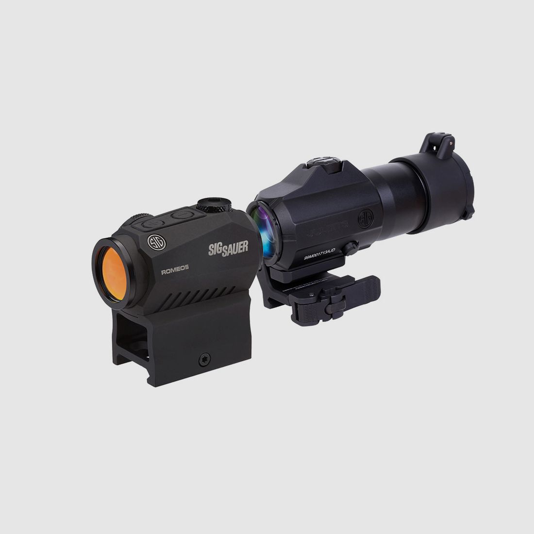 SIG-Sauer ROMEO5 + JULIET3 Magnifier Set  2 MOA - 3x24mm