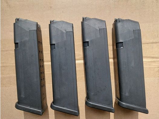 4x Magazin Glock 17 9x19 neue Generation