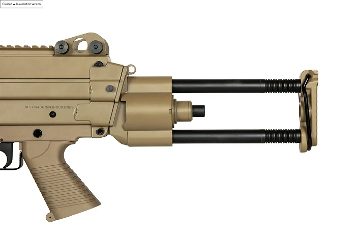 Karabin maszynowy ASG Specna Arms SA-249 PARA EDGE - Tan, zdjęcie 9 z 26