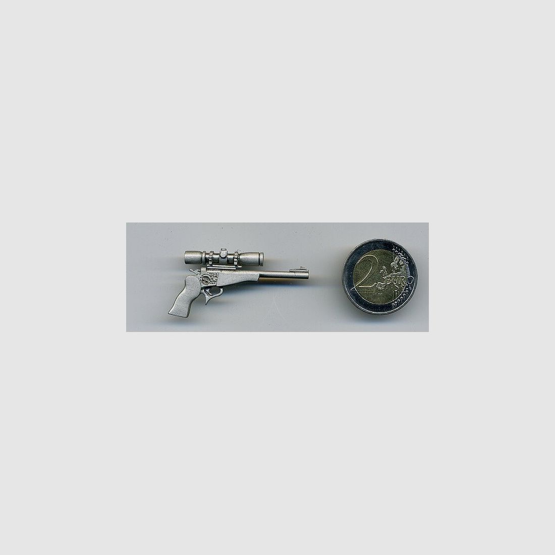 CONTENDER-Pistole als Metall-Anstecker