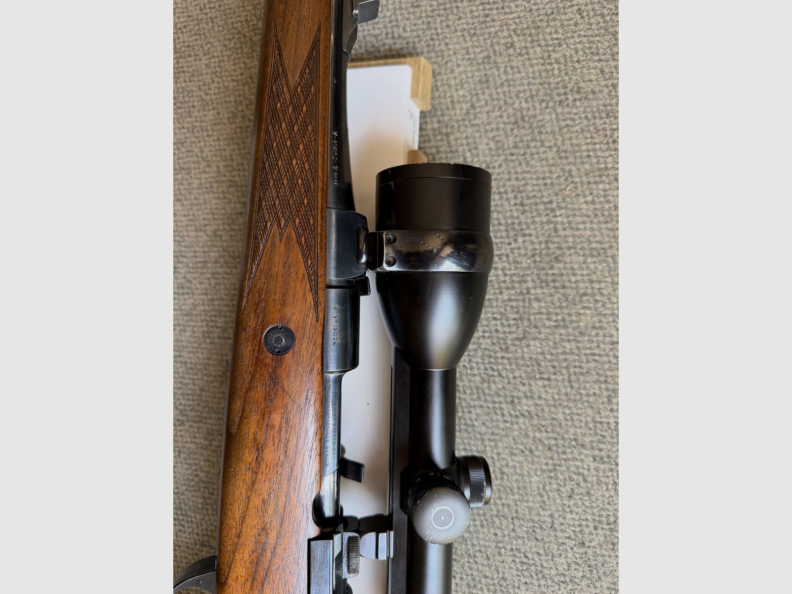 Mauser DWM  9,3x62 mit Schmidt und Bender SEM 
