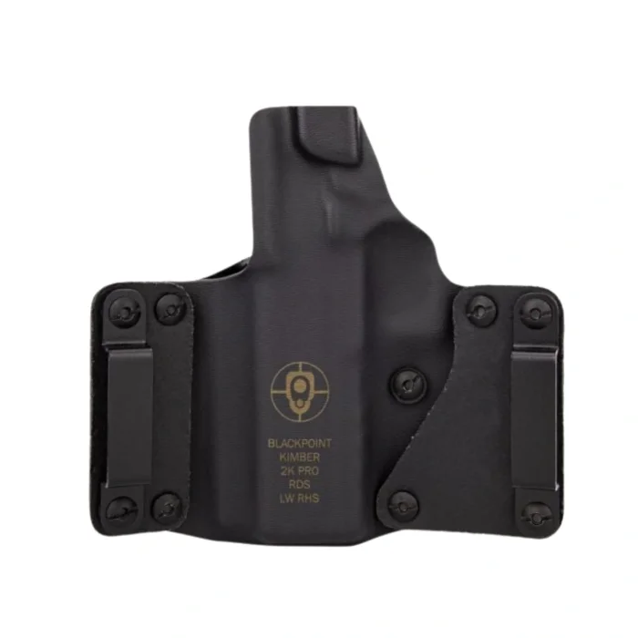 KABURA BLACKPOINT KIMBER 2K11 RH LEATHER WING, OWB CZARNA (4200703), zdjęcie 2 z 3