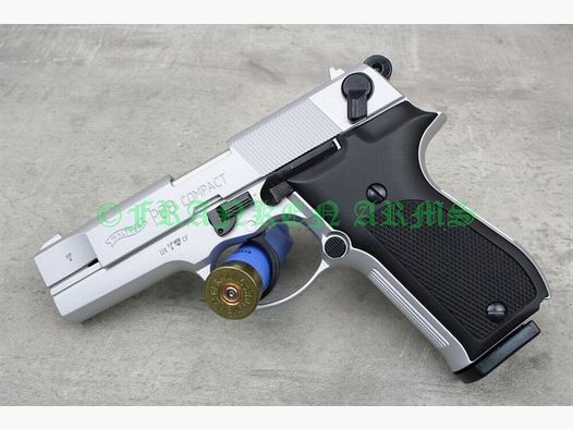 Walther P88 Compact 9mm P.A. verchroomd