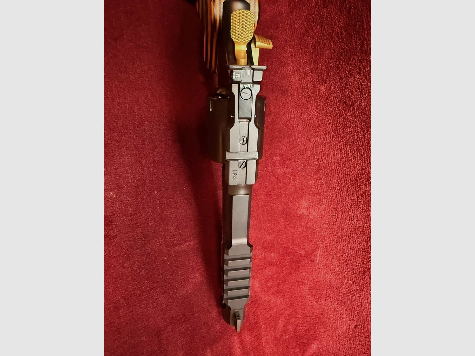 Smith & Wesson 686 Scheuring Black/Gold