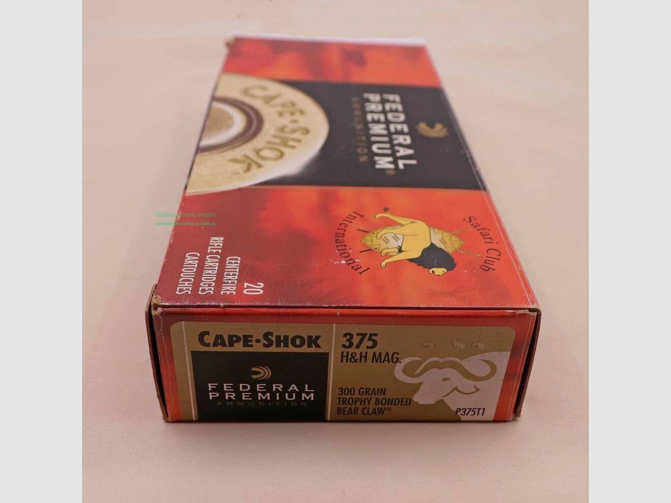 Federal / USA Cartouches de fusil .375 H&H Mag