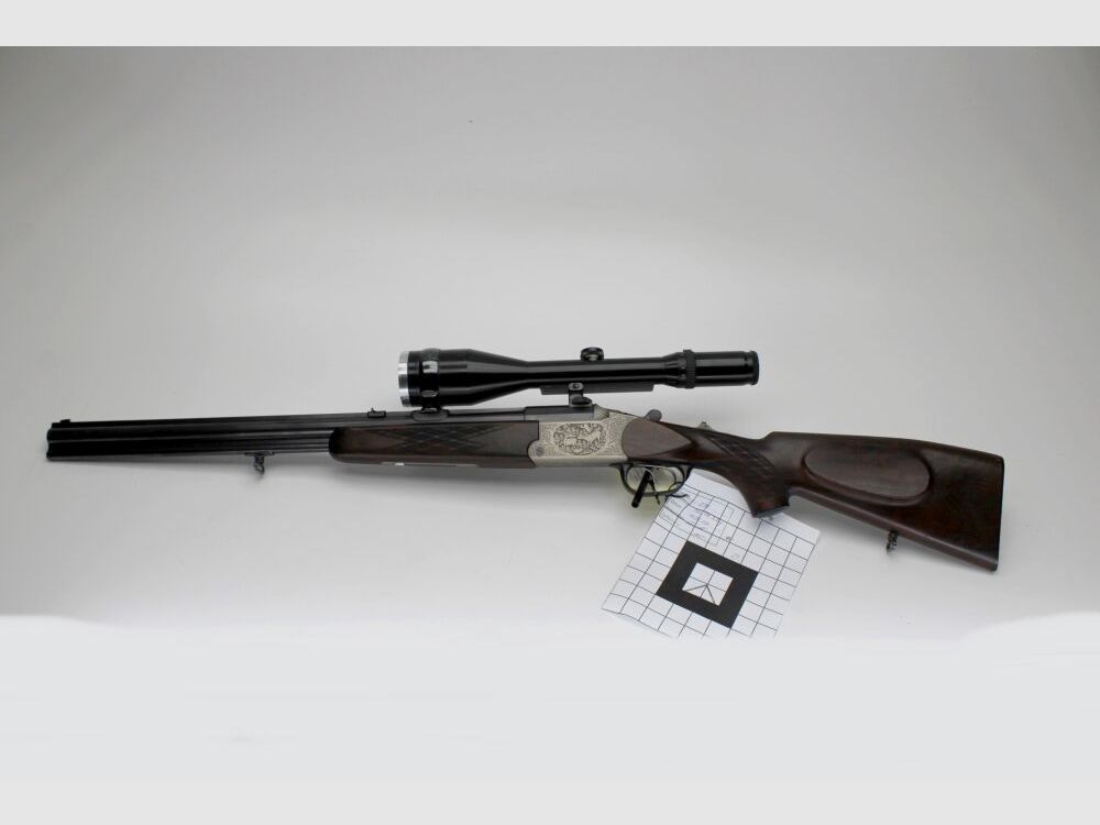 BBF Blaser ES70 mit S&B 2,5-10x56 Abs 4 Bockbüchsflinte 5,6x50R Mag;12/70