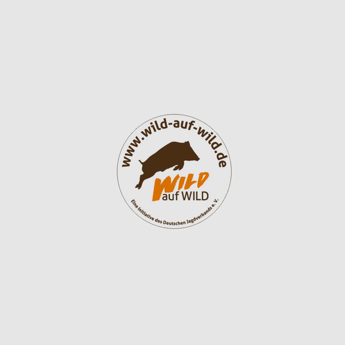 Aufkleber "Wild auf Wild" 10 cm