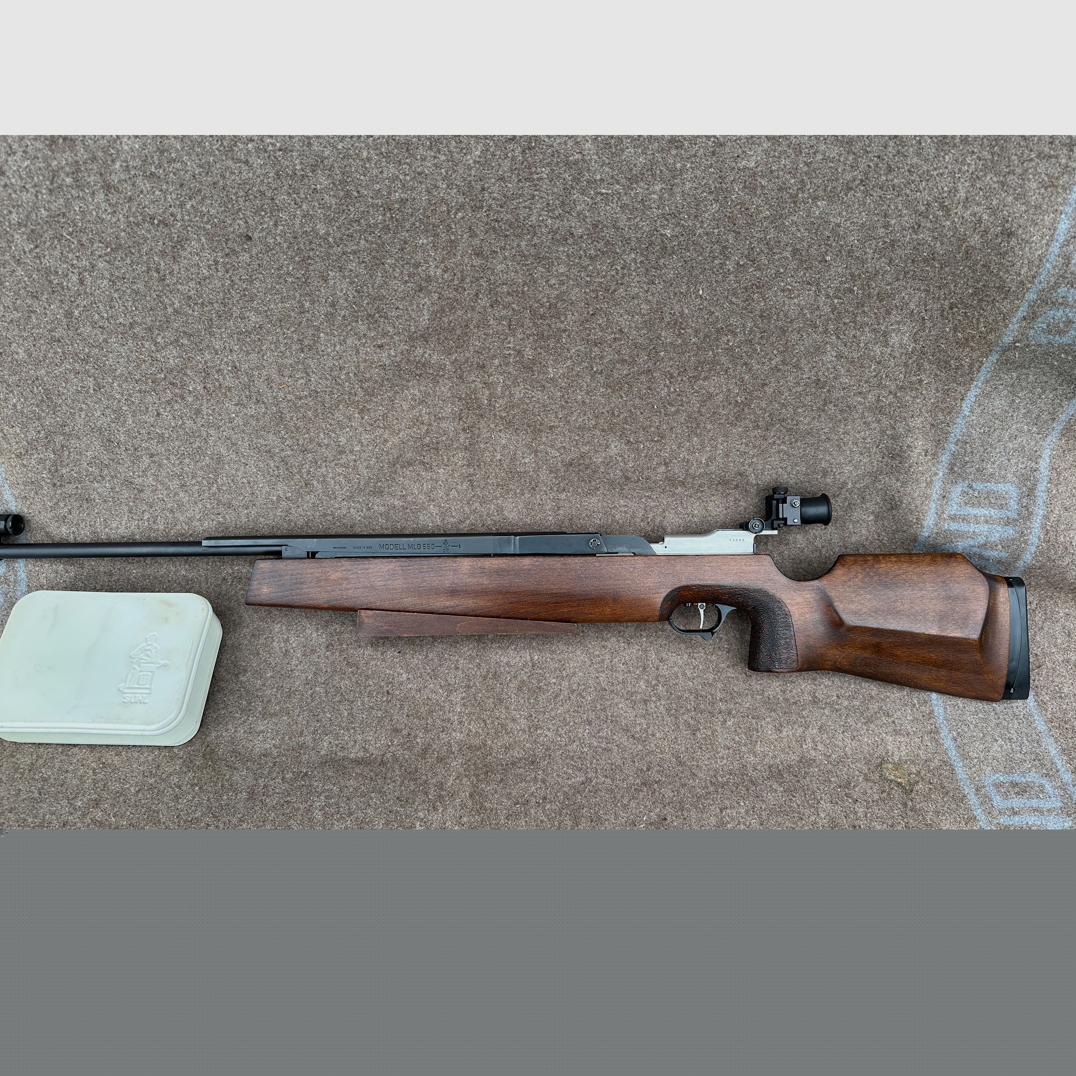 Haenel MLG 550 mit originalem Zubehör extrem selten