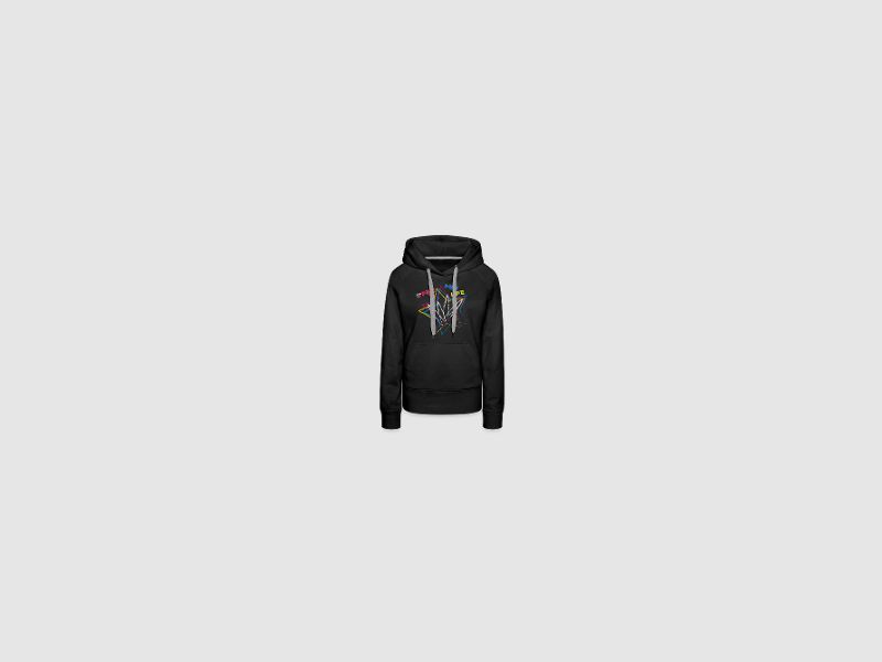 pewpewlife - Frauen Premium Hoodie Schwarz