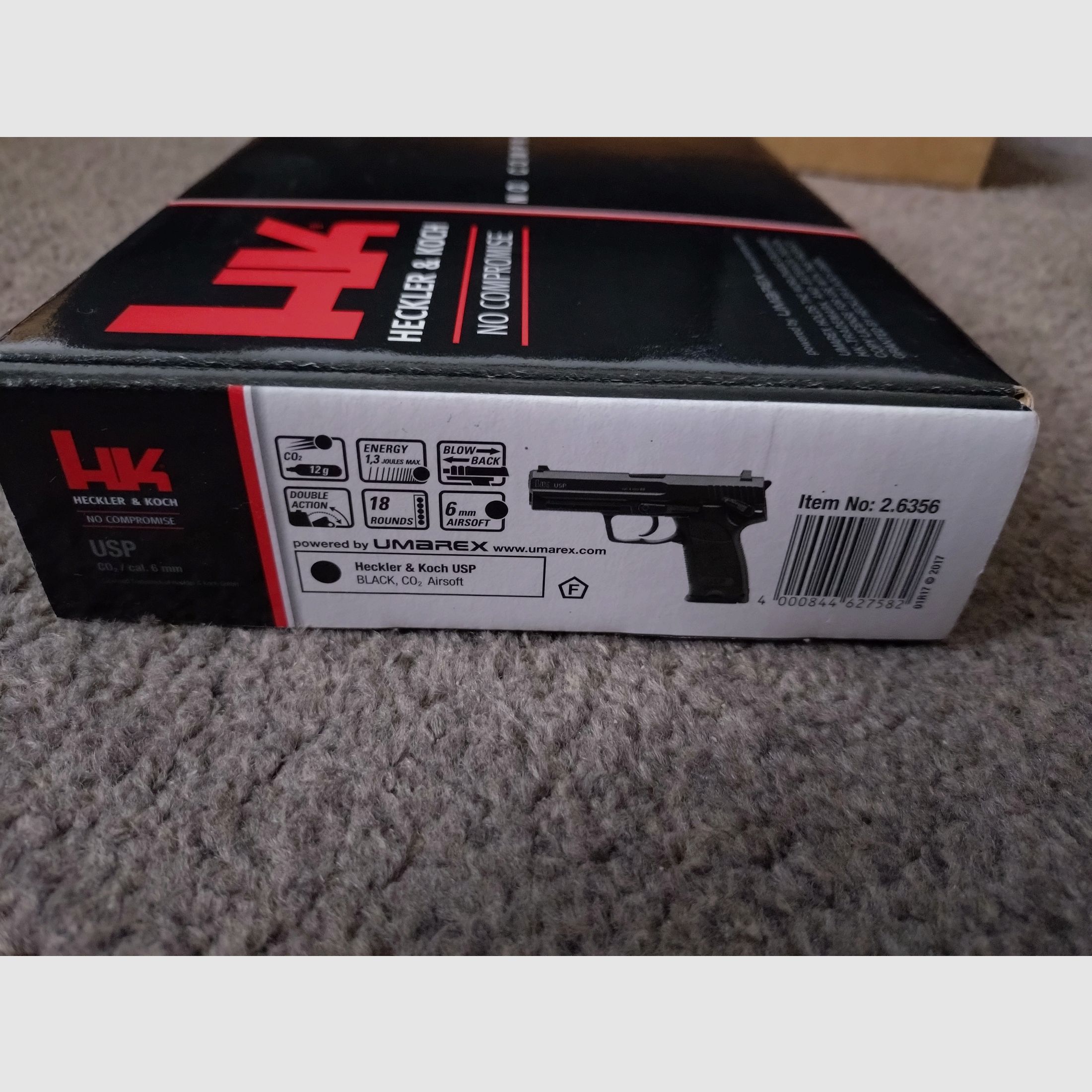 Heckler & Koch USP Co2 Cal. 6mm Umarex OVP