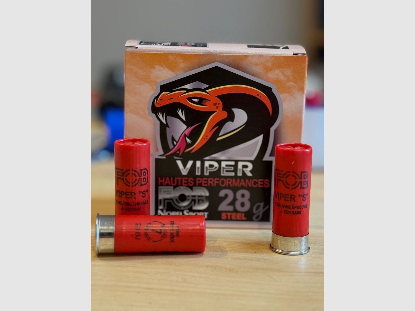 FOB Viper HP - 12/70 - 28g - Nr. 7 (2,5mm) - Stahl