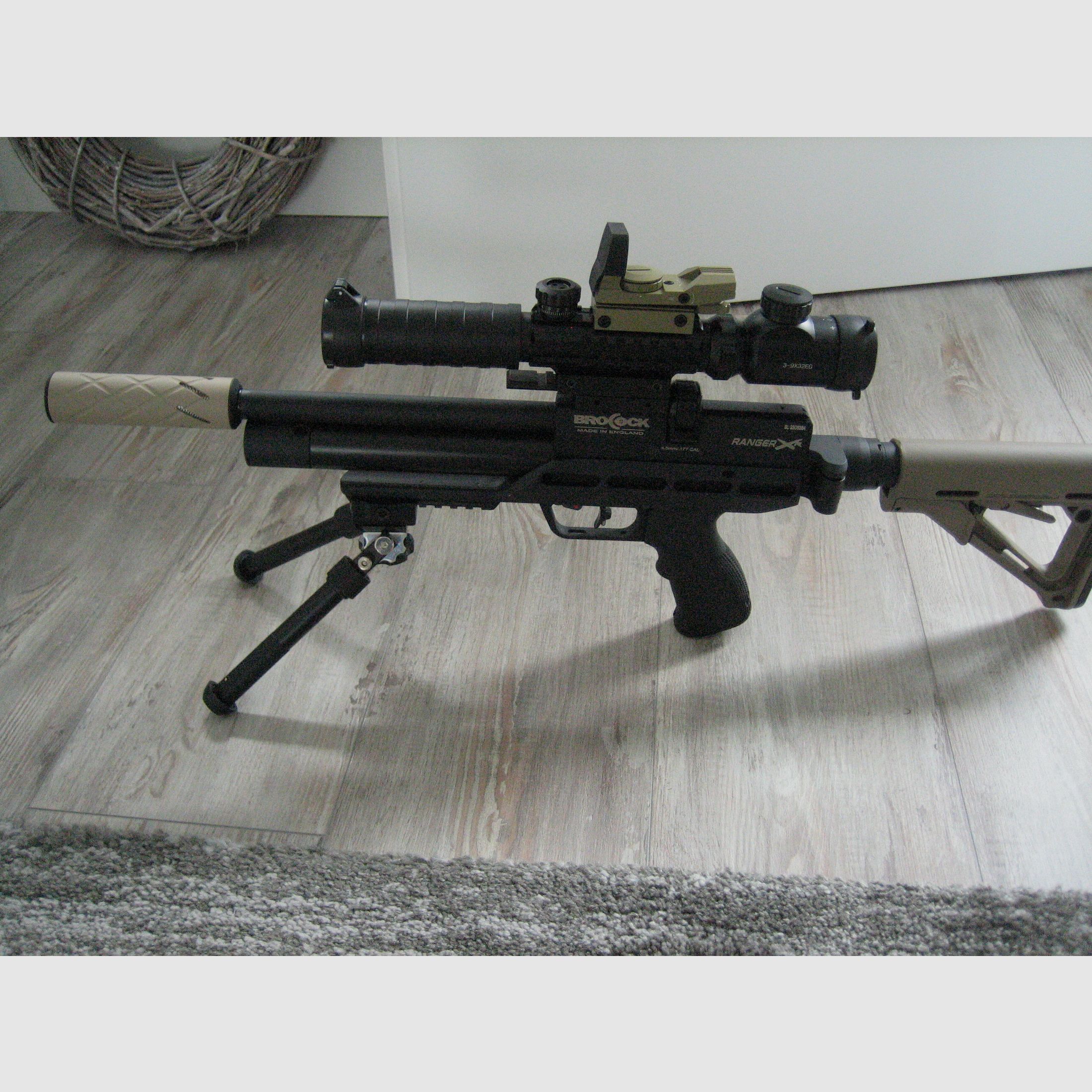 Brocock Ranger XR 4,5mm  Neuwertig komplett Set anschauen Sonderpreis 