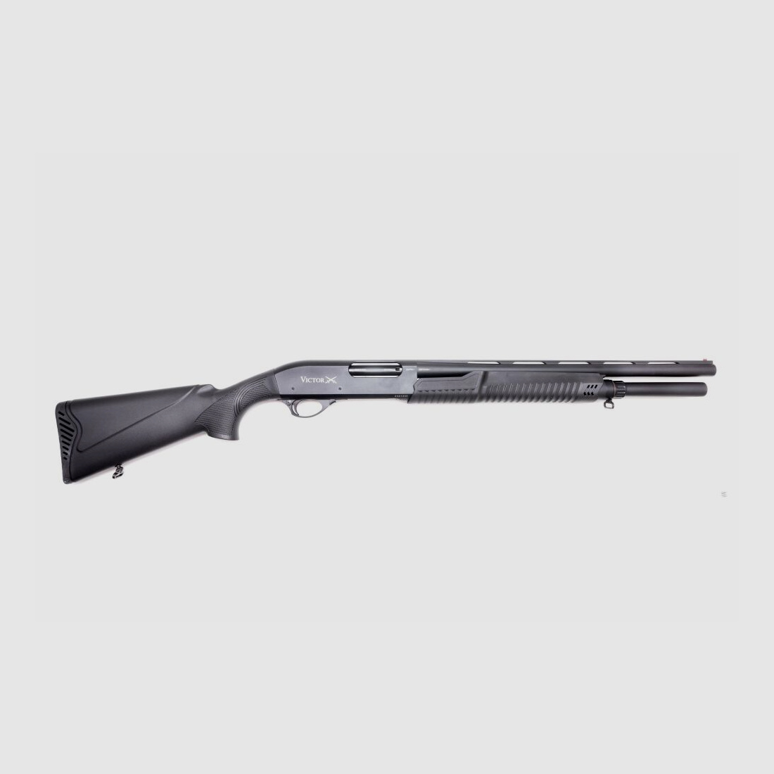 Huglu Victor P-Tac Home Defence, Kal. 12/76, 51cm/20" Vorderschaftrepetierf 12/76