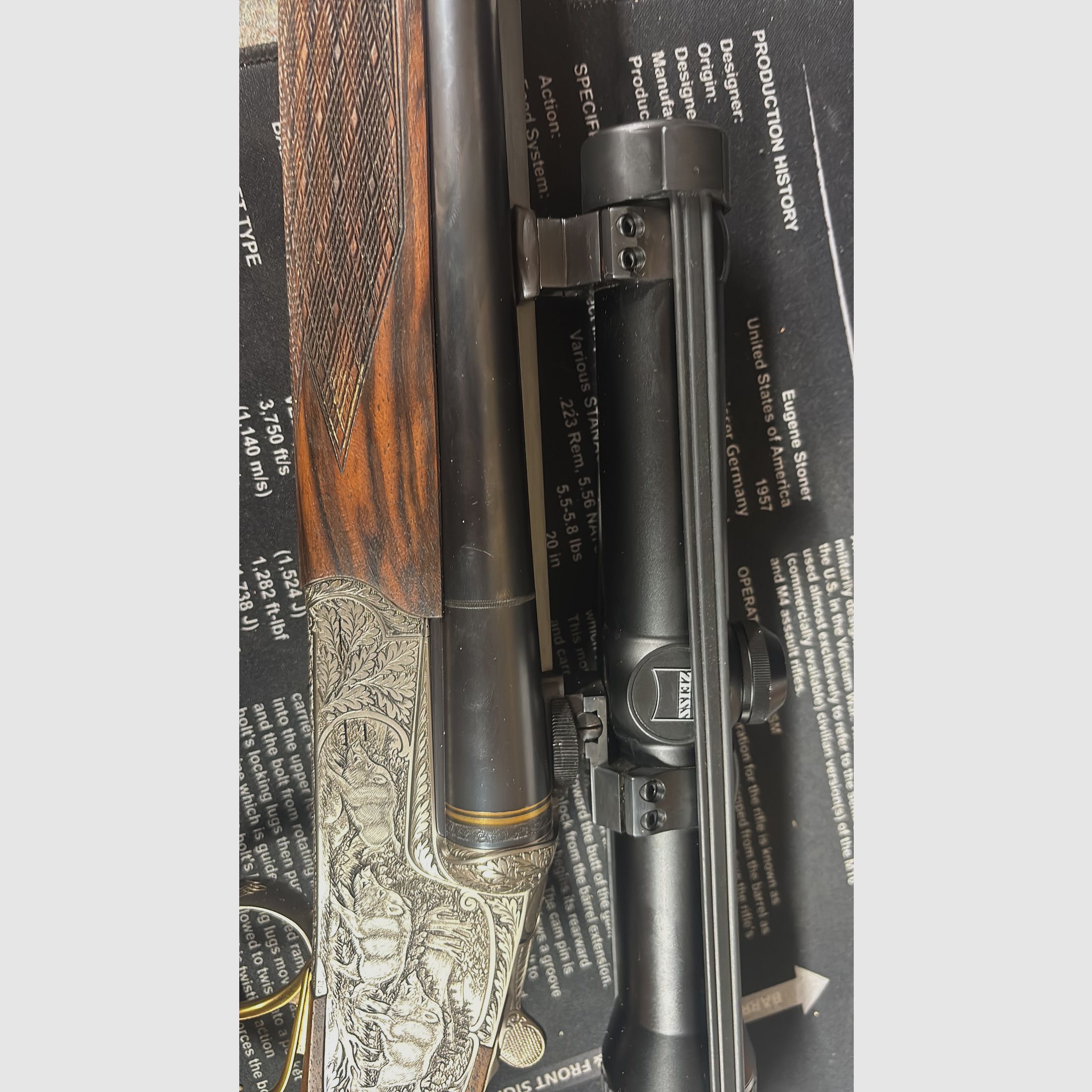 Krieghoff Neptun Primus drilling (doppelbüchsdrilling) 8x57IRS , 12/70