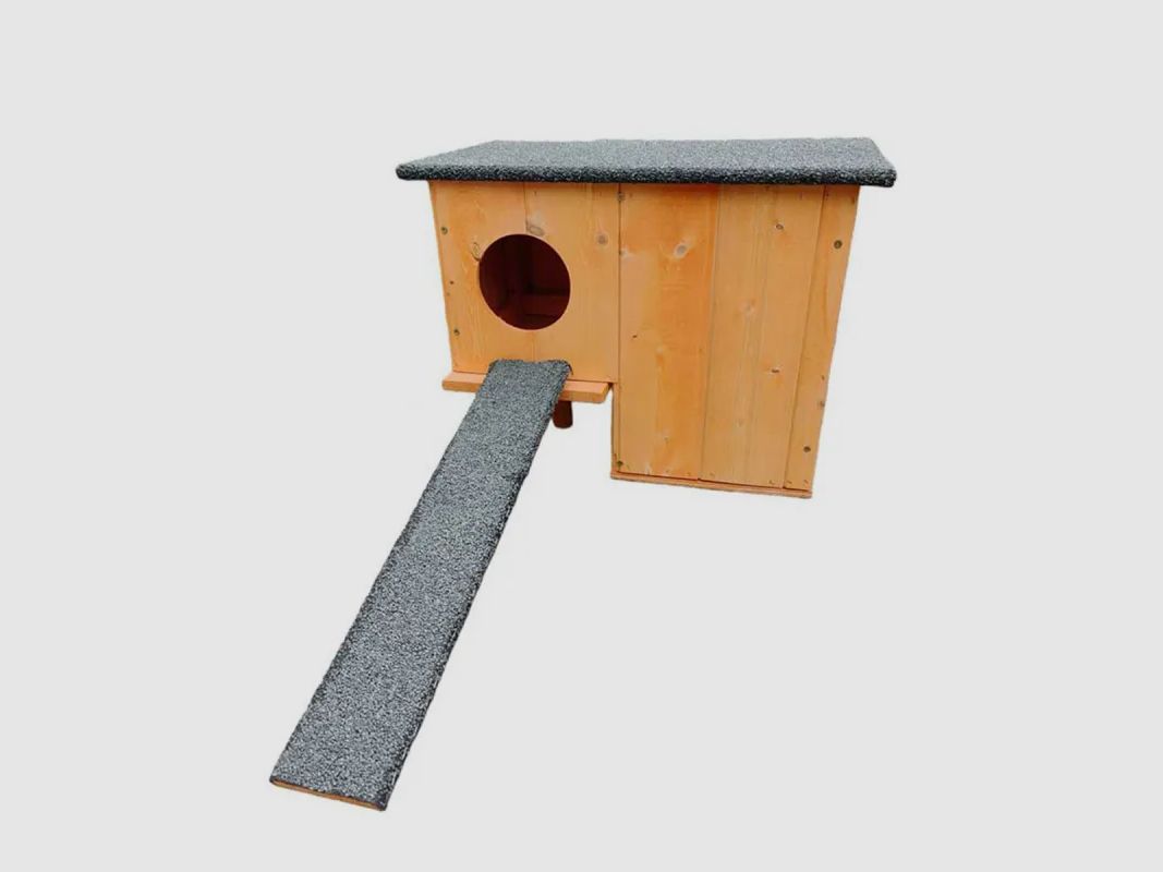 Nichoir à chicane en bois pour canards et sarcelles 45 × 27 × 33 cm, image 5 sur 10