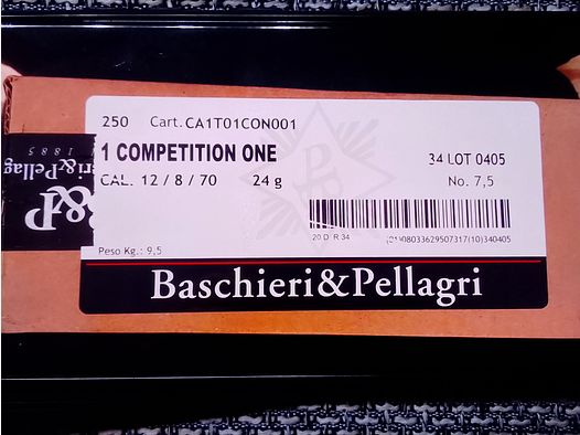 Baschieri & Pellgari Complete jeden Cal. 12/8/70  24g