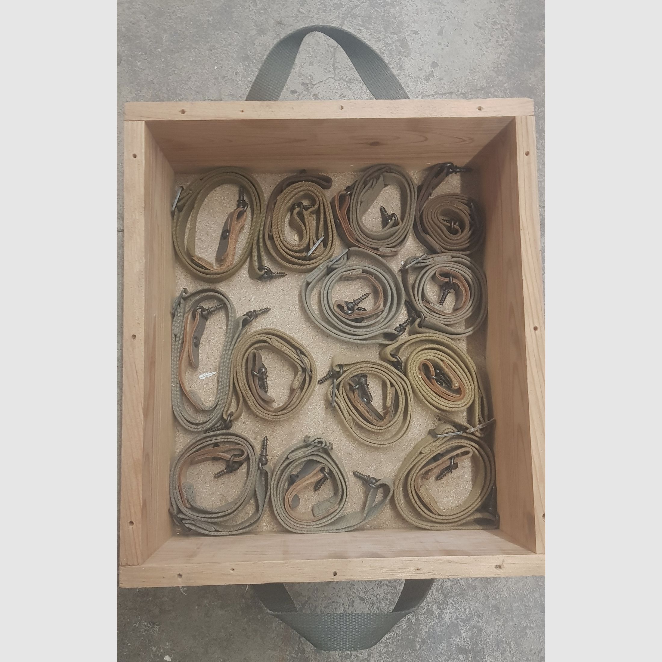 Aus Altbestand DDR GST Riemen Gurt Haenel  Model 310 / 49a 303  III 56 284 Stückpreis