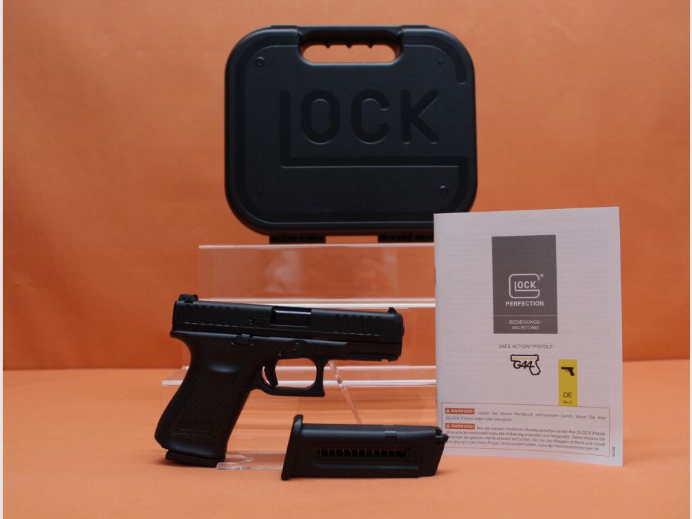 Glock Ha.Pistola .22lr Glock 44 Gen5 Gen5 102mm canna/ caricatore di riserva (.22L.R./ .22lfb)