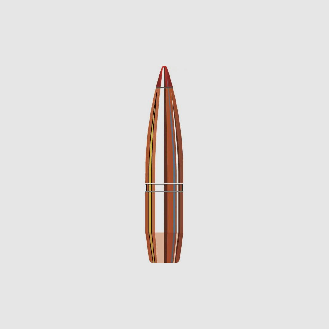 Hornady Geschoss 6mm/.243 GMX 90GR 50 Stück
