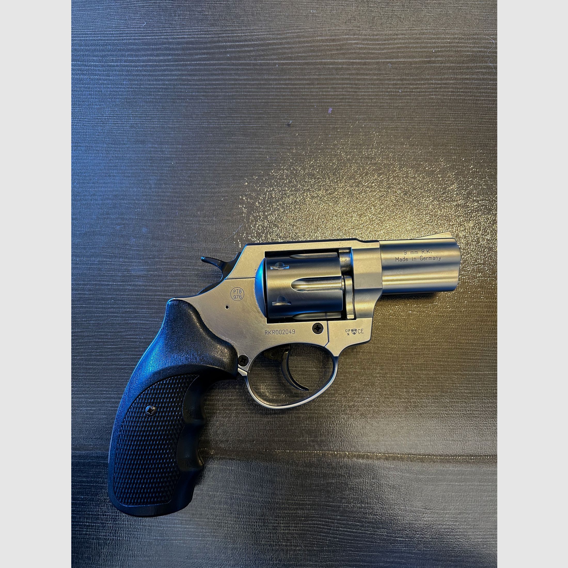 Neu!!! Röhm RG 89 Schreckschuss Revolver Nickel-Chrom 9mm R.K