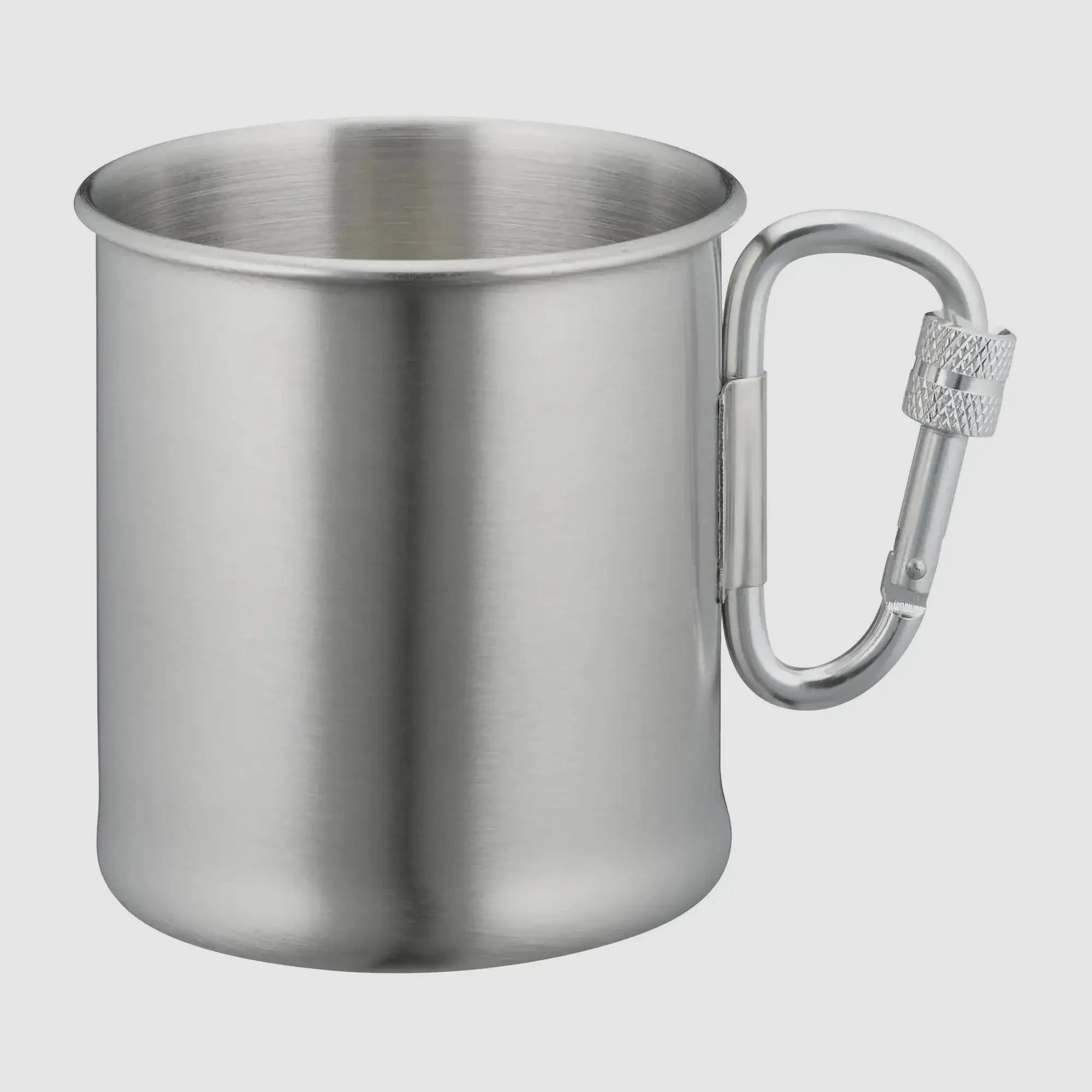 Mil-Tec Mil-Tec Karabinerbeker RVS 250 ml