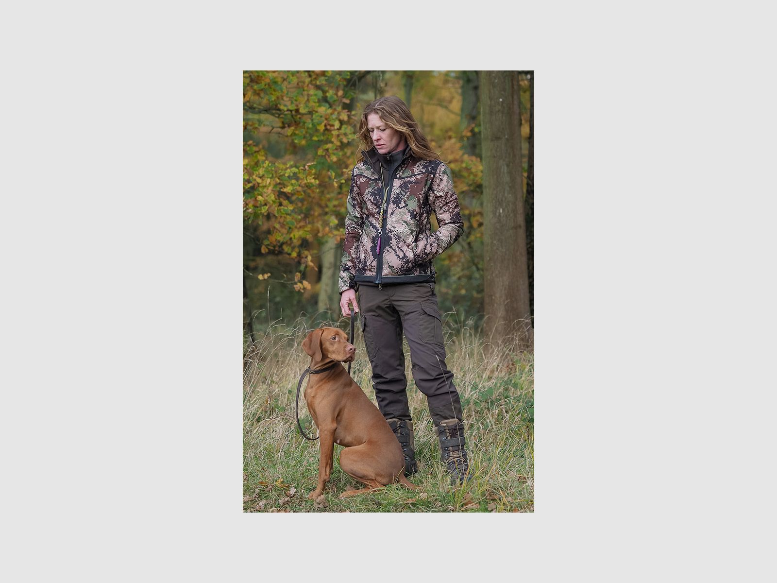 SHOOTERKING Digitex Softshell Damen Grün Braun