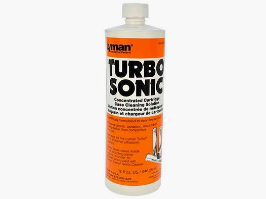 Solución de limpieza de carcasas de cartuchos Lyman Turbo Sonic