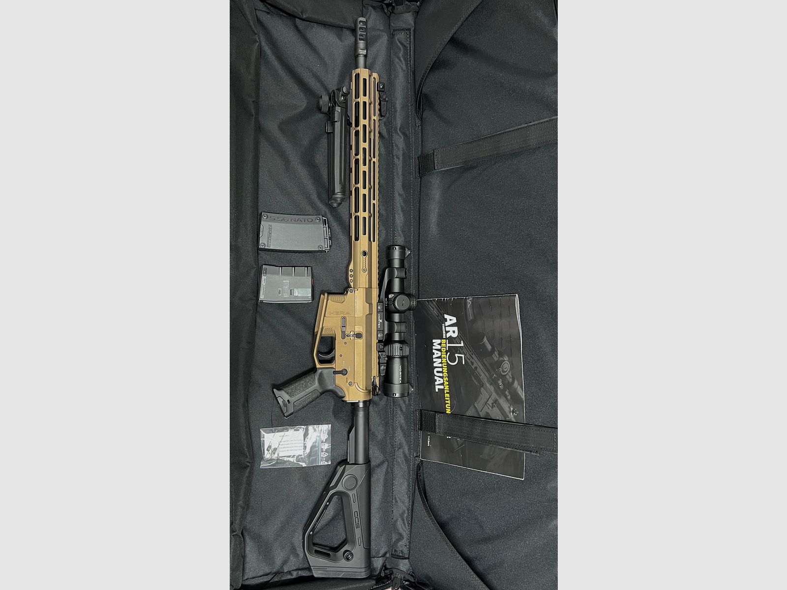 Hera Arms The 15th SRB16 -.223 -16,75“ bronzo
