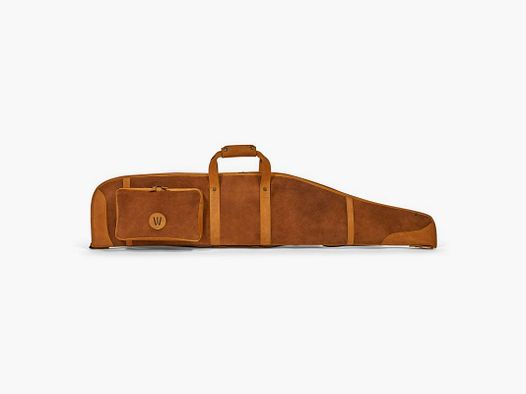 Étui en daim/cuir du chasseur Aston marron/marron