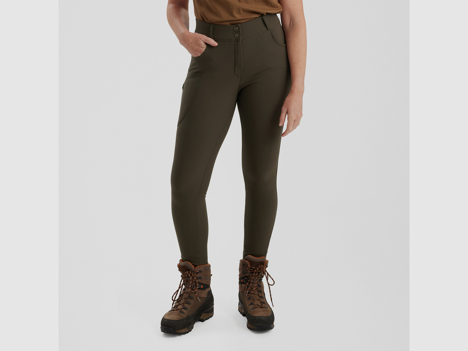 Lady Hunting Leggings - Palm Green – Kleidergröße Damen: 48