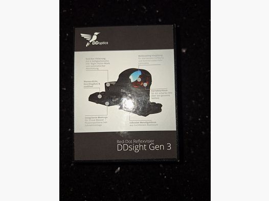 DDoptics DDsight Gen3 red dot sight
