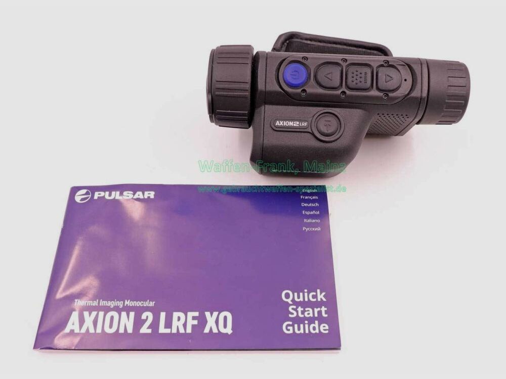 Pulsar Axion 2 LRF XQ35 - ACTION with laser rangefinder