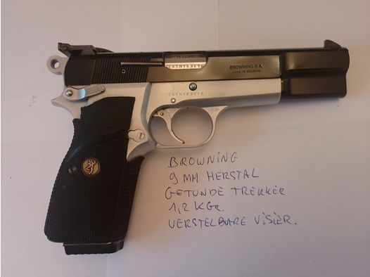 Browning 9mm HP FN Herstal
