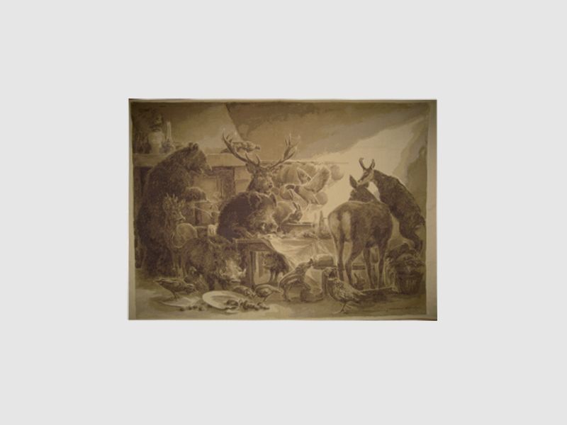 Lovergreen tablecloth motif wall tapestry wild animals in the household