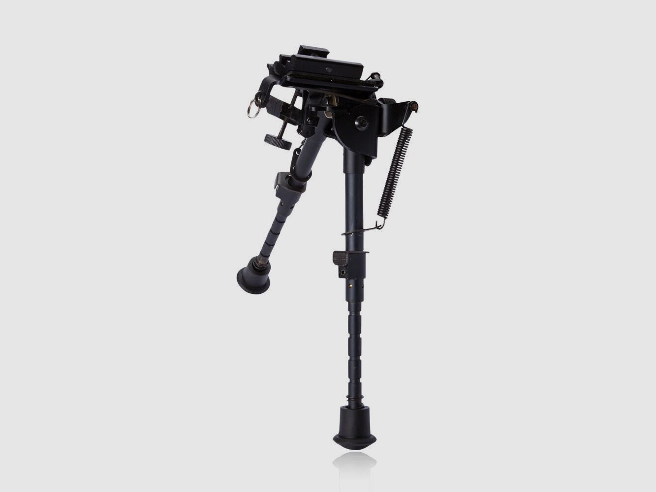 ASG Bipied Universel Deux-Pieds Tout Métal avec Adaptateur de Rail
