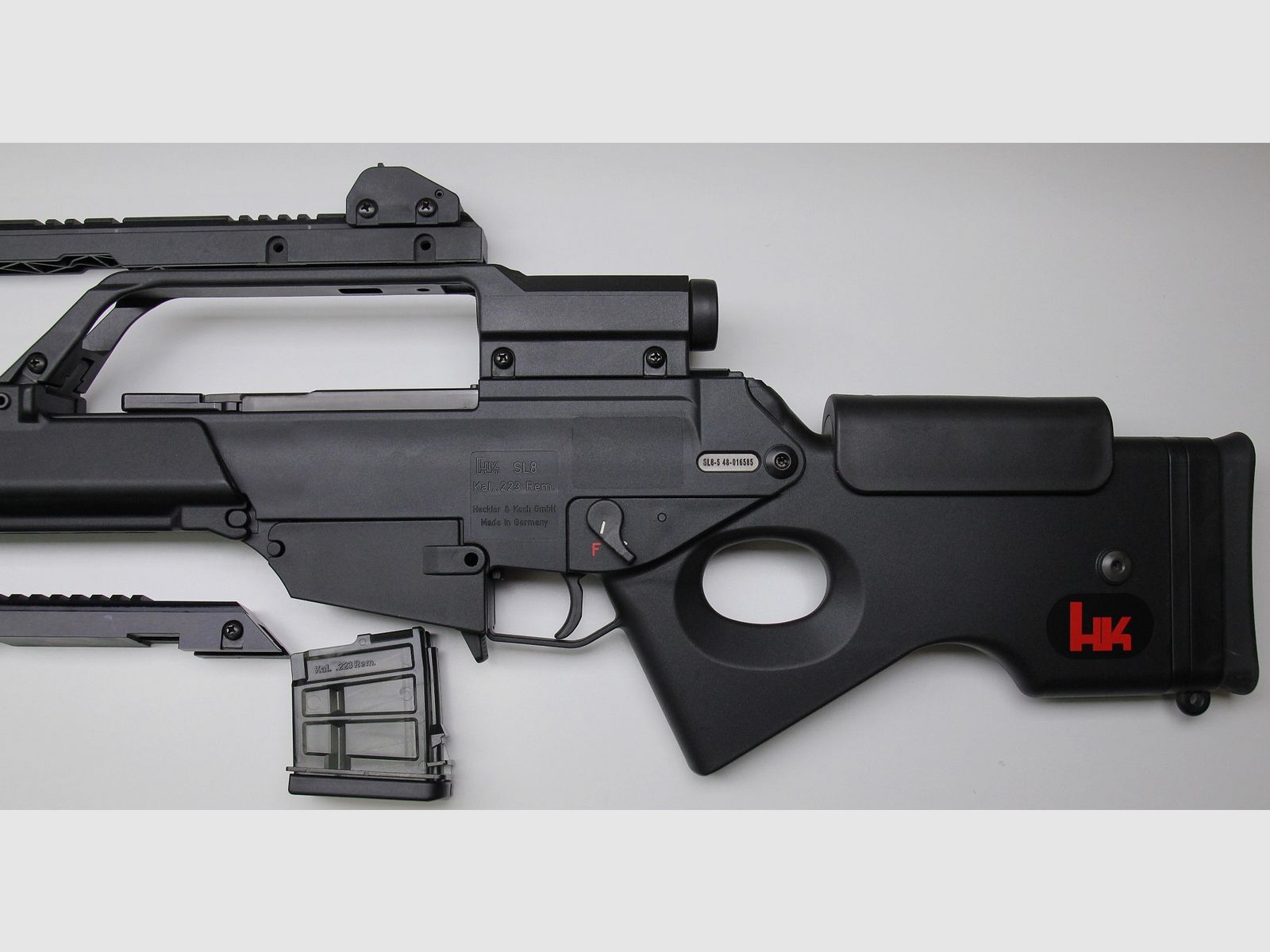 Heckler Koch SL8 Farbe schwarz, Kal. 223 mit diversem Zubehör