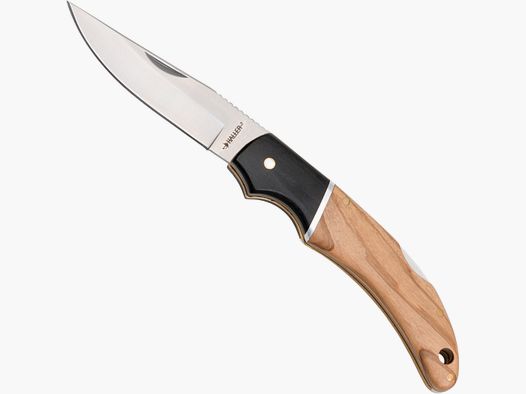 Pakka/olive wood pocket knife